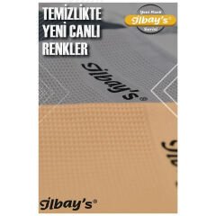 İlbay's İthal 3'lü Mikrofiber Temizlik Bezi (40*60cm) Baskılı Yeni Renk Serisi