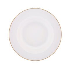 Emsan New Marly Porselen 60 Parça 12 Kişilik Yuvarlak Yemek Takımı Gold