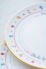 Acar Livaldi 6 Parça Pasta Tabağı - 19 cm