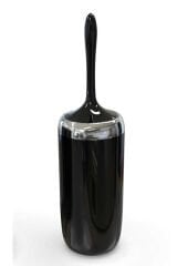 Primanova Lima Tuvalet Fırçası Krom Dekorlu Siyah