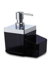 Primanova Toskana Mutfak Sıvı Sabunluk-Şeffaf Siyah