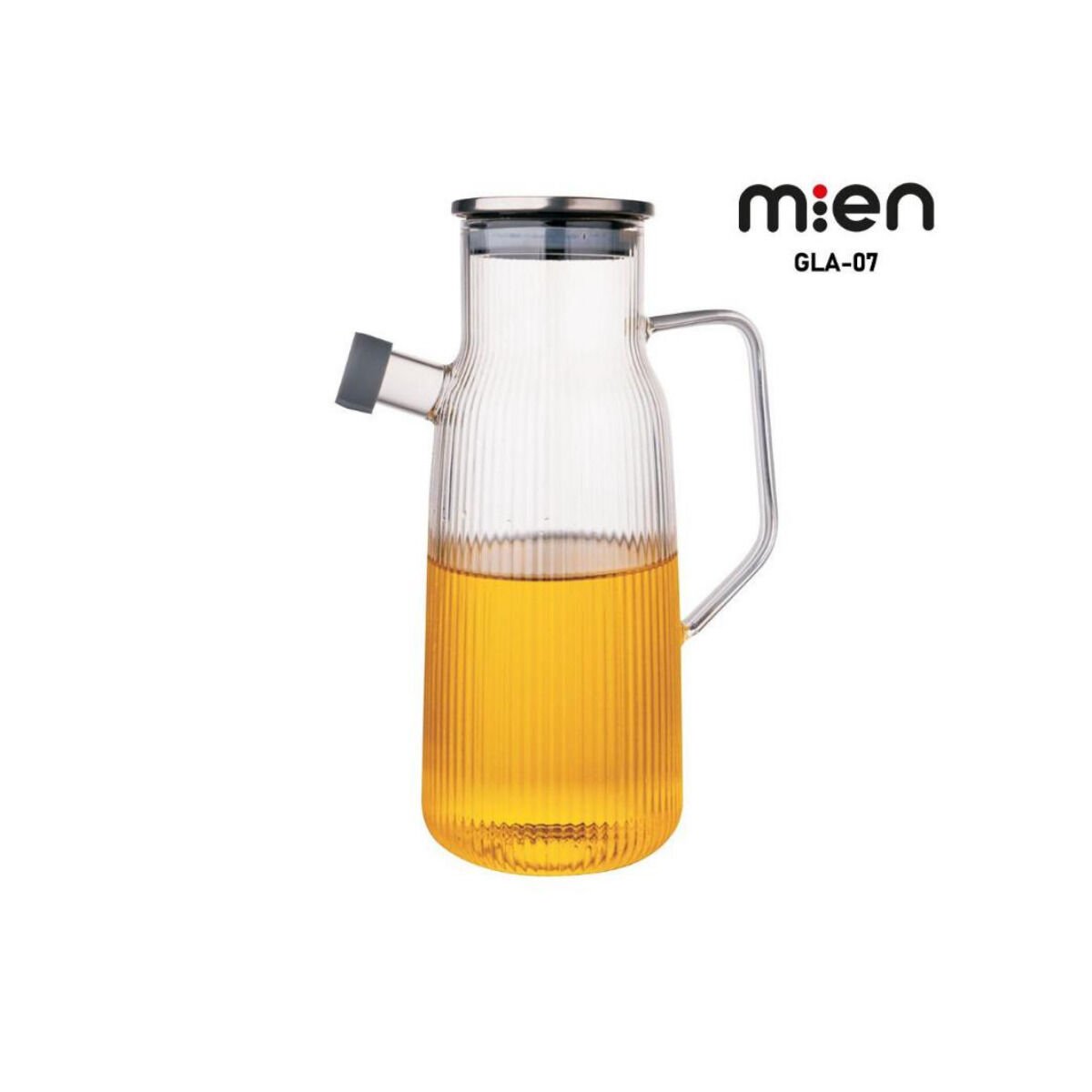 MİEN 1000ML METAL KAPAKLI BOROSİLİKAT CAM YAĞDANLIK