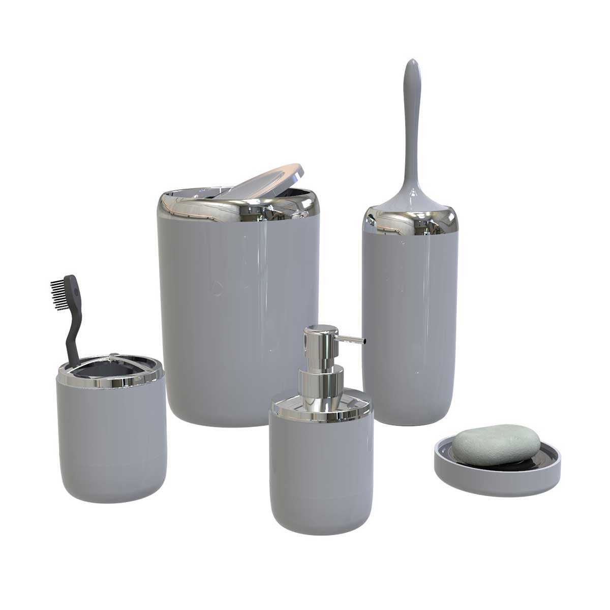 Primanova Lima XL Gri 5 Li Banyo Seti