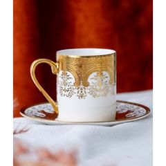 Acar Adora Yaldızlı 6 Kişilik Fincan Takımı