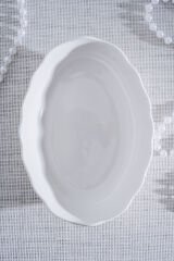 King Oval Kayık Tabak - 16 cm