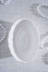 King Oval Kayık Tabak - 13 cm
