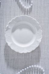 King Yuvarlak Servis Tabağı - 14 cm