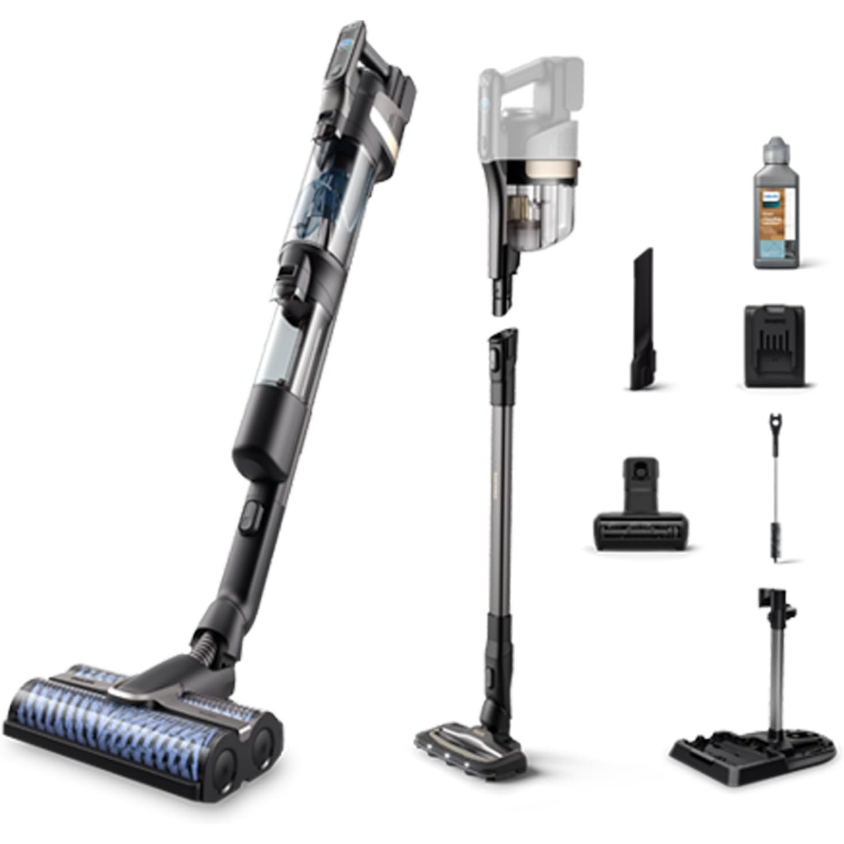 PHILIPS Aqua Trio 9000 Seri XW9383/01 Islak & Kuru Temizlik Kablosuz Dikey Süpürge (not: 2500 tl migros hediye çeki)