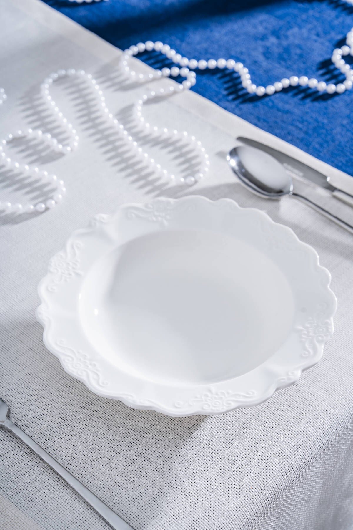 King Çukur Yemek Tabağı - 23 cm