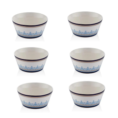 JOY CARMEN BLUE BANUBE 6LI CORBA KASESI 14X6,5 CM