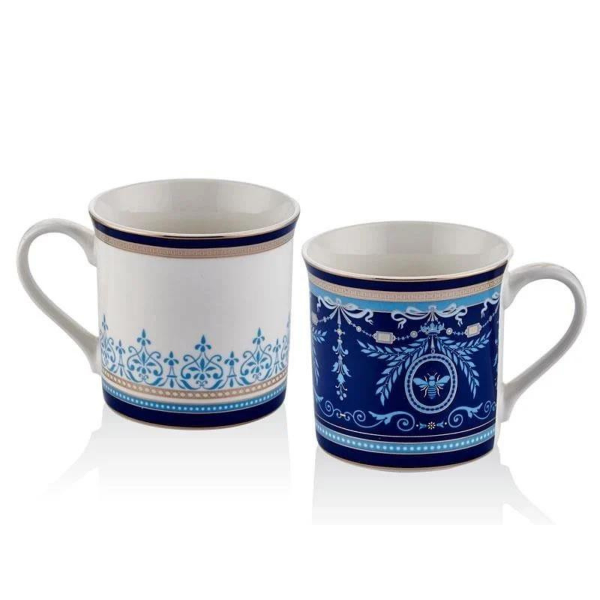 JOY CARMEN BLUE BANUBE 2LI KUPA SETI 9X9 CM