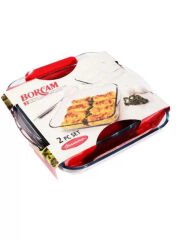 Paşabahçe  Kare Borcam Seti 2 Parça