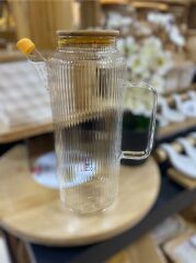 MİEN 1000ML BAMBU KAPAKLI YAĞDANLIK