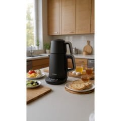 Bambum Zelda Digit Çay Makinesi Siyah Dijital