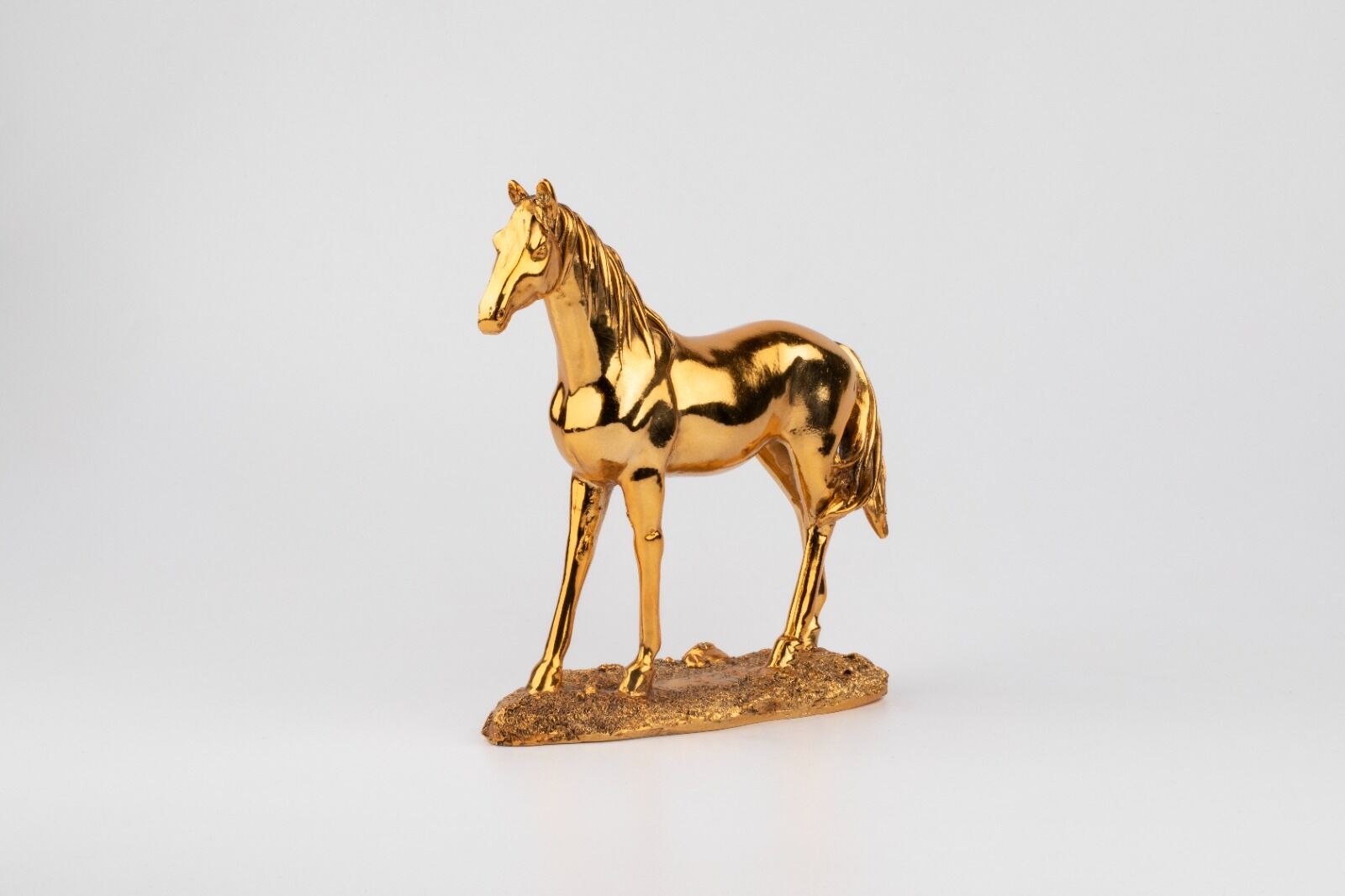 Küçük At Gold Polyester