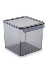 Primanova Kapaklı Banyo Mutfak Düzenleyici Şeffaf Siyah 165*178*160 Mm