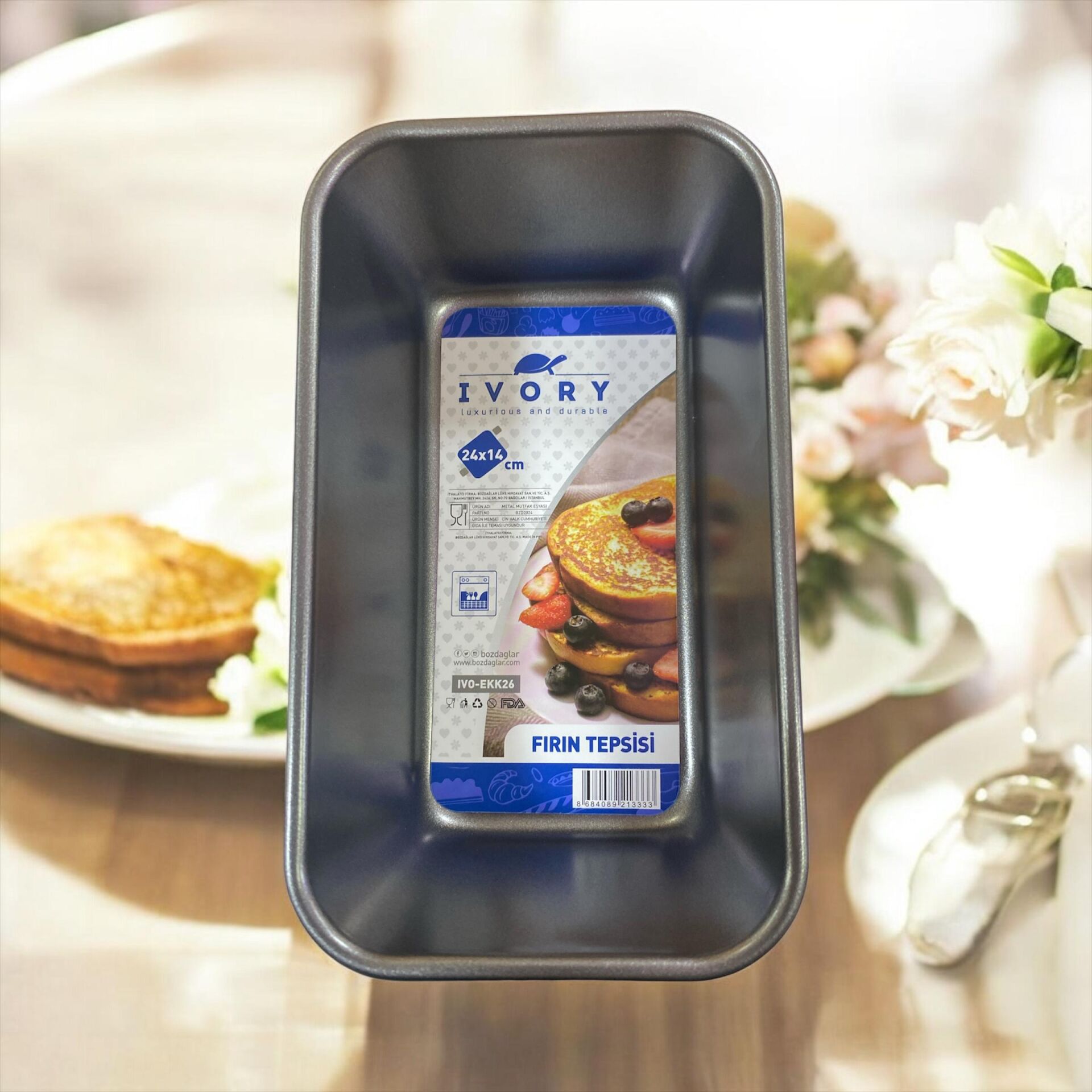 IVORY DERİN FIRIN KABI 24X14CM