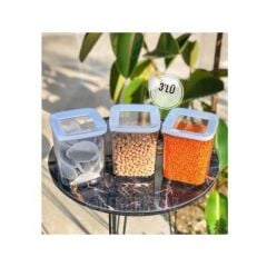 Vip Ahmet VP-185 Vakumlu Saklama Kabı 900 ml x 3 Adet
