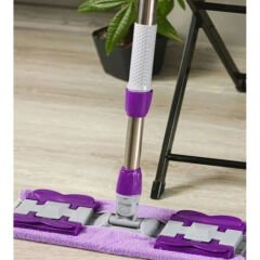 HRZ Teleskopik Mandallı Mikrofiber Sihirli Mop Yüzey Temizleyici