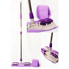 HRZ Teleskopik Mandallı Mikrofiber Sihirli Mop Yüzey Temizleyici