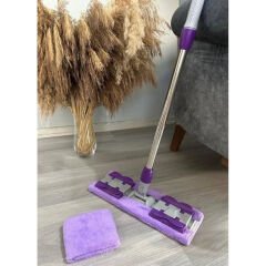 HRZ Teleskopik Mandallı Mikrofiber Sihirli Mop Yüzey Temizleyici