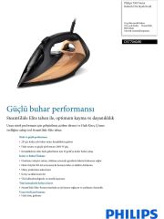Philips DST7040/80 7000 Serisi Buharlı Ütü, 2800 W