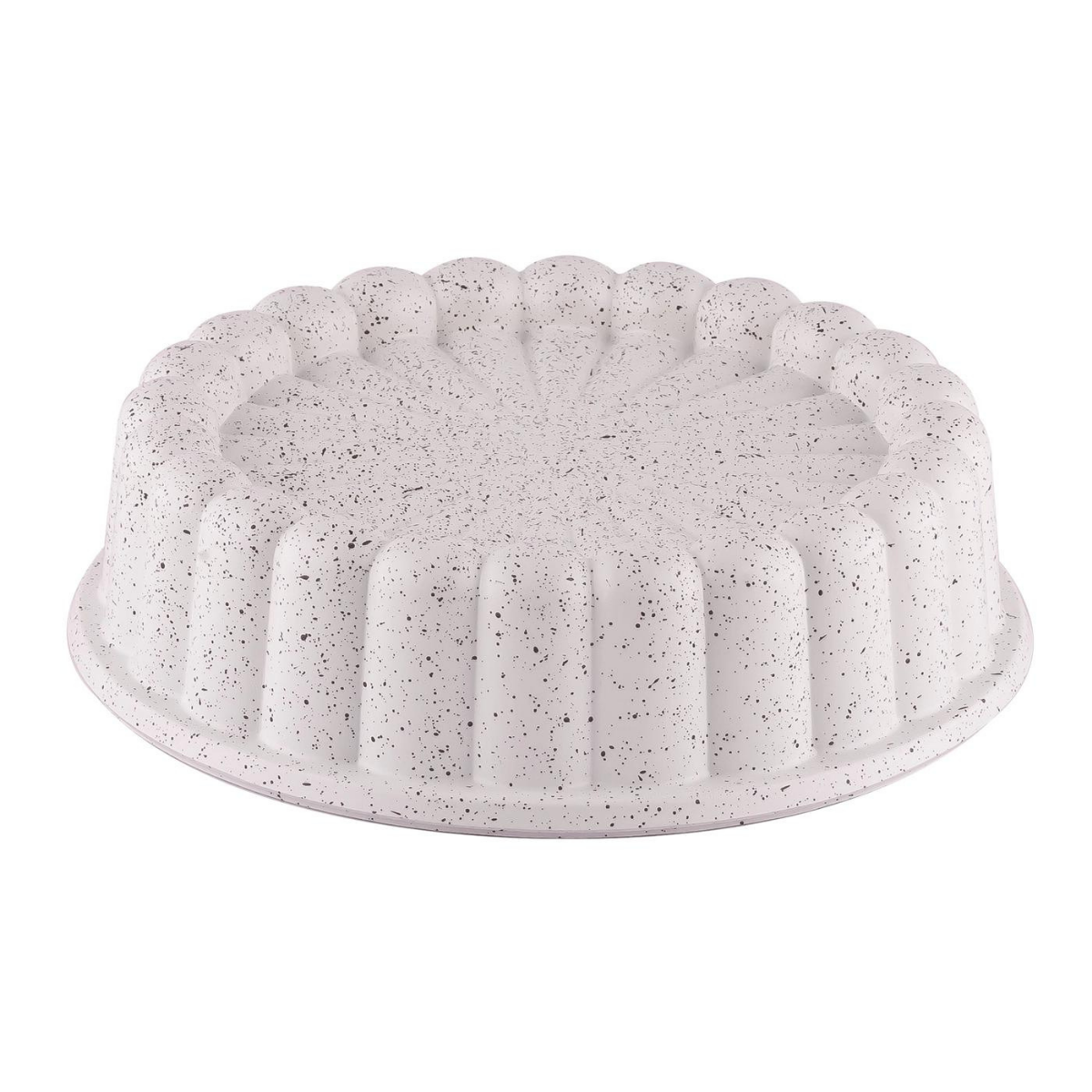 Taç Granit Döküm Tart Kalıbı Krem 26 cm
