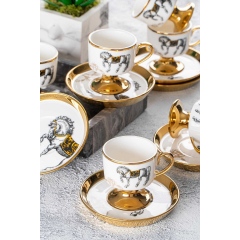 Acar Tamara 6 Kişilik Kahve Fincanı Takımı - 90 ml