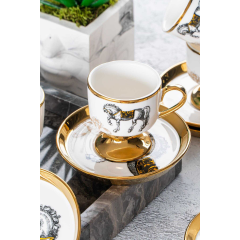 Acar Tamara 6 Kişilik Kahve Fincanı Takımı - 90 ml