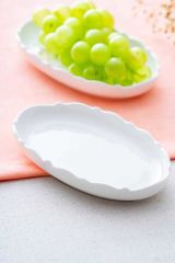 Acar Nirvana Oval Kayık Tabak - 17 cm