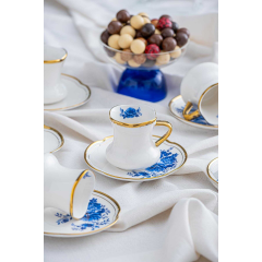 Acar Jasmin 6 Kişilik Kahve Fincanı Takımı - 90 ml