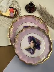 DUKA 2 Lİ DEKORATİF TEPSİ SET 426