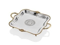 Lamedore Versace Style Kare Tepsi 32X32X7 CM