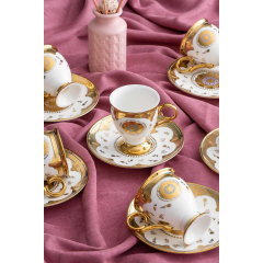 Acar Zaira 6 Kişilik Kahve Fincanı Takımı - 90 ml