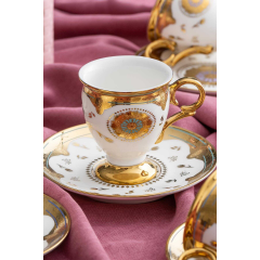Acar Zaira 6 Kişilik Kahve Fincanı Takımı - 90 ml