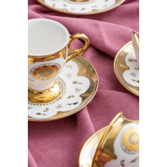 Acar Zaira 6 Kişilik Kahve Fincanı Takımı - 90 ml