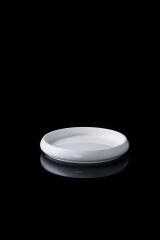 Acar Bianco Perla Porselen Yuvarlak Tabak - 14 cm