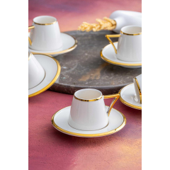 Acar Elora 6 Kişilik Kahve Fincanı Takımı - 90 ml