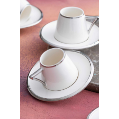 Acar Camillio 6 Kişilik Kahve Fincanı Takımı - 90 ml