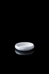 Acar Bianco Perla Porselen Yuvarlak Tabak - 10,5 cm