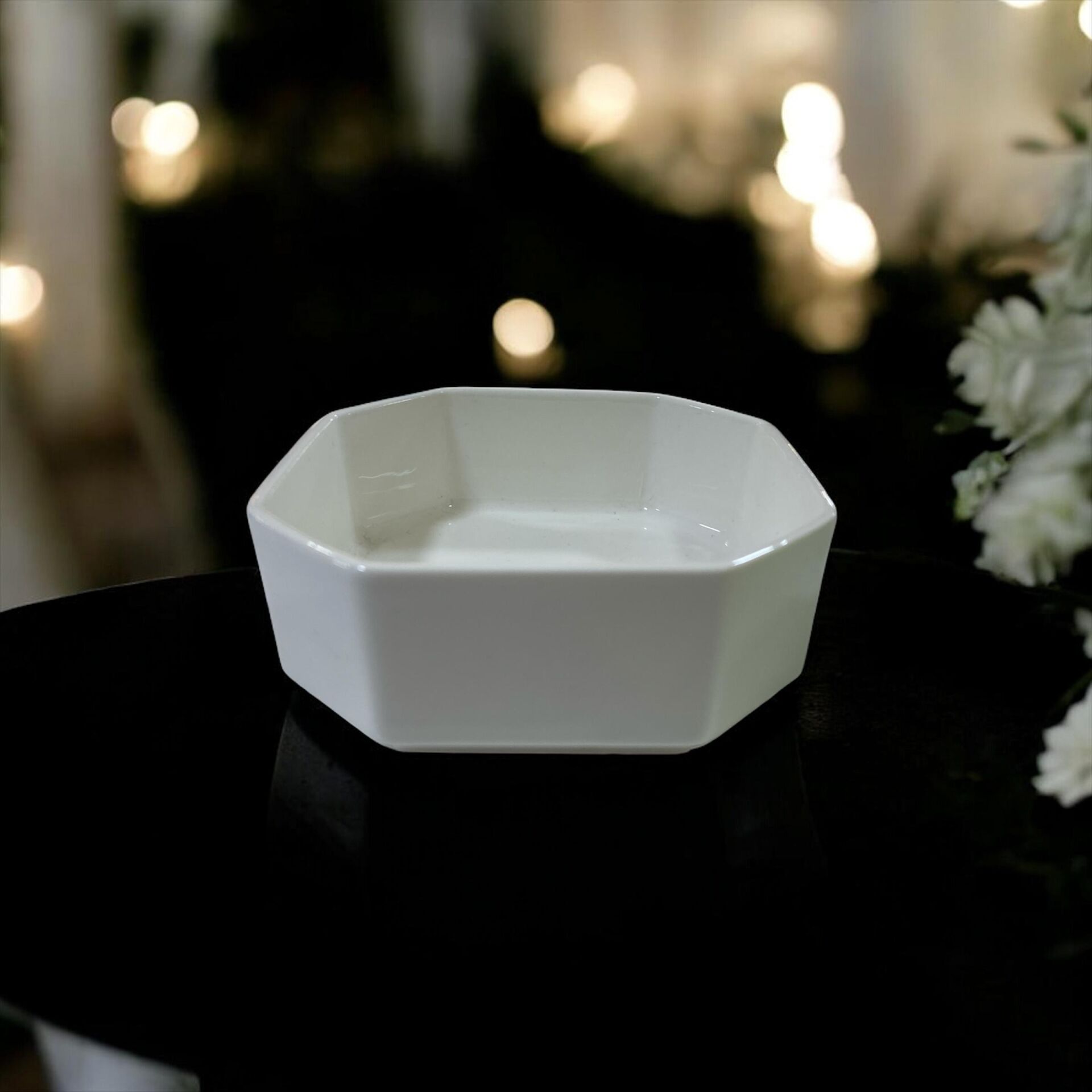 TEKBİR 10.5X10.5X4 CM PORSELEN SUNUM TABAĞI YG22-099-4