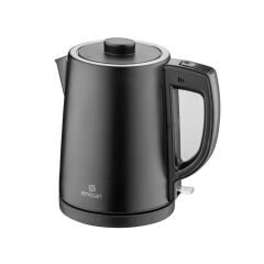 Emsan Bella Gusto Çelik Çay Makinesi Siyah