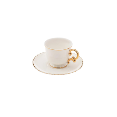Karaca Elegant 6 Kişilik Kahve Fincan Takımı 80 ml
