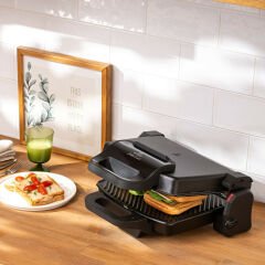 Emsan Bella Gusto Tost Makinesi Siyah