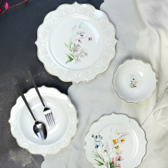 Paçi Flora 24 Parça 6 Kişilik Yemek Takımı