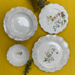 Paçi Flora 24 Parça 6 Kişilik Yemek Takımı