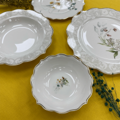 Paçi Flora 24 Parça 6 Kişilik Yemek Takımı
