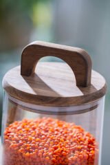 Acar Calix Cam Kavanoz - 16 cm