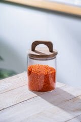 Acar Calix Cam Kavanoz - 16 cm