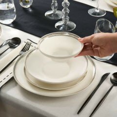 Karaca Stream Bone Class 24 Parça 6 Kişilik Yemek Takımı